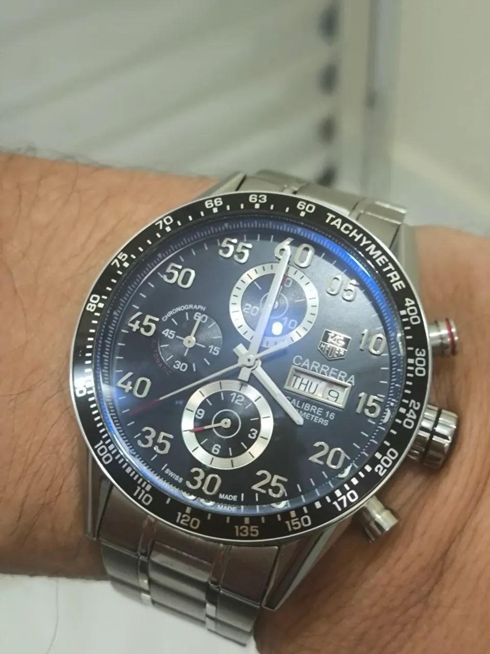 Relógio TAG HEUER automático safira - Foto 4