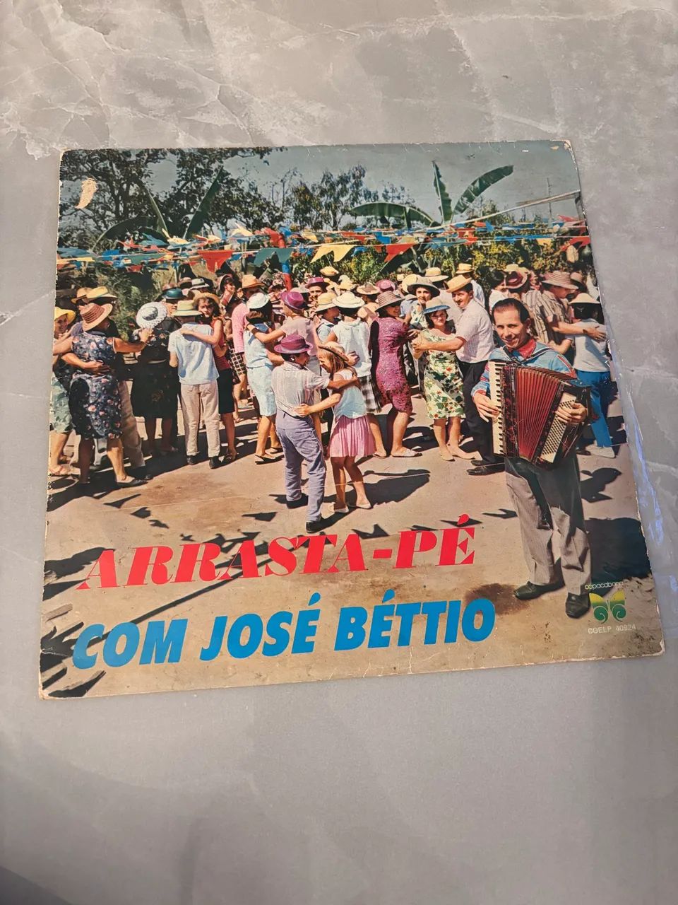 Disco de vinil - Arrasta pé com José Bettio