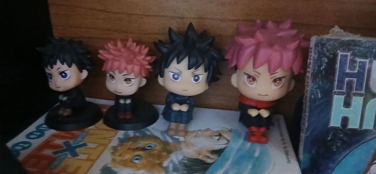 Figures chibi Jujutsu Kaisen(itadori e Megumi) - Foto 2