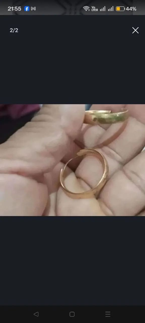 Ouro 18kl com defesa. Não poder derrete  - Foto 5