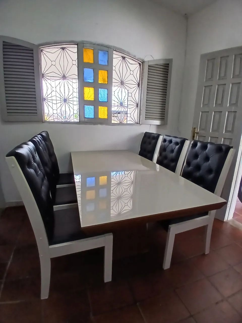 Mesa 6 lugares com cadeiras - Foto 3
