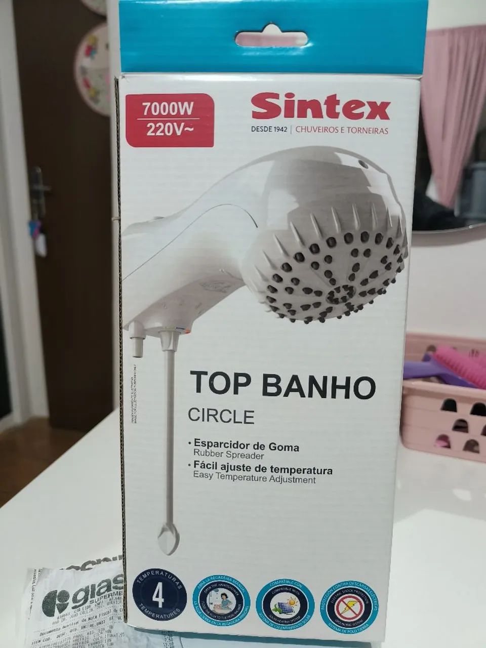 Chuveiro Sintex NOVO