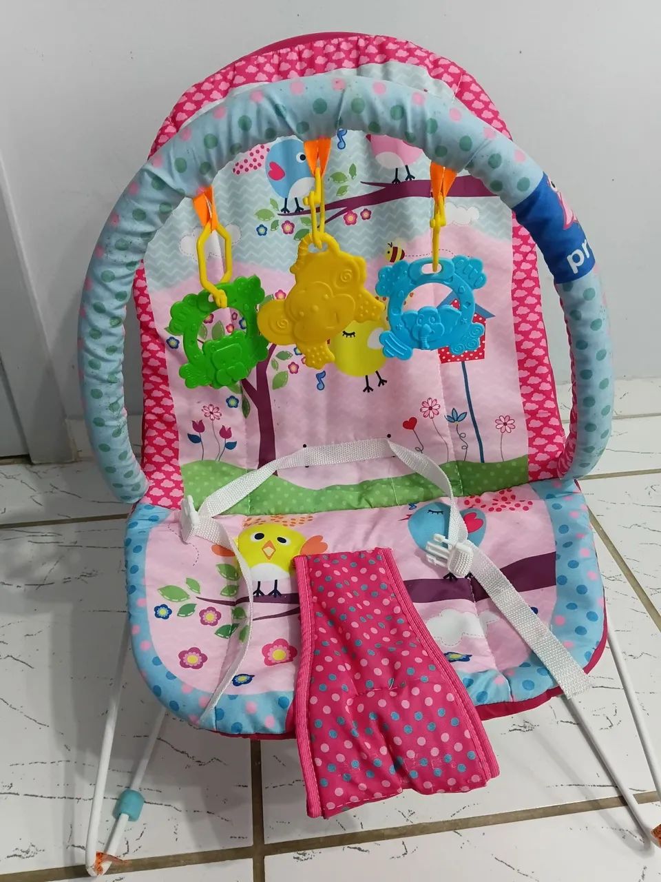 Cadeirinha de descanso para bebê 