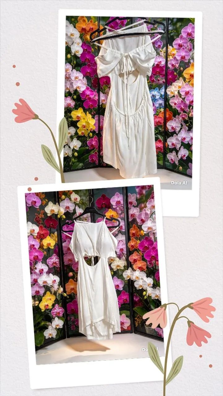 Vestidos e macacão 