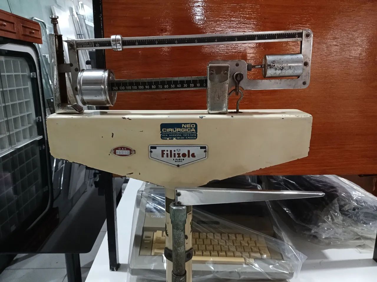 Balança Antropométrica Filizola Antiga  - Foto 2