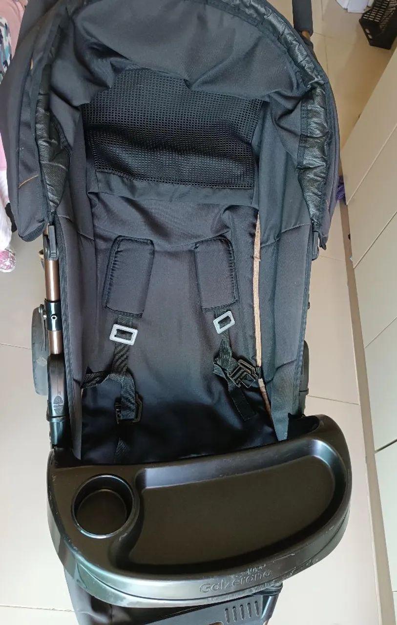 Carrinho de Bebê Galzerano 3 rodas  - Foto 3