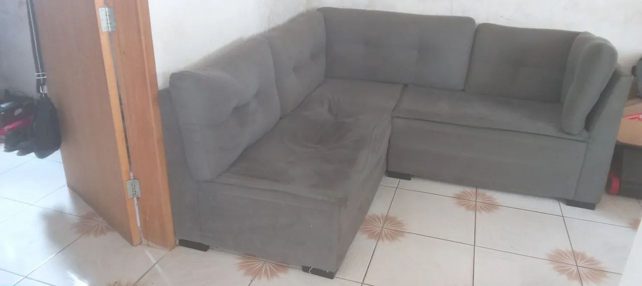 Conjunto sofá de canto 446558817045063681
