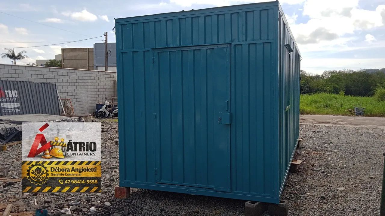 Container escritório personalizado desmontável  - Foto 5