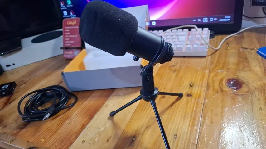 MICROFONE STREAMER DE MESA - BRIGHT - Foto 2