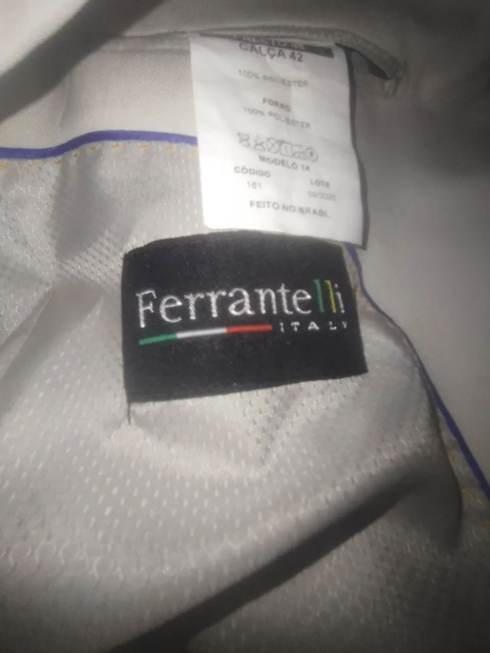 Terno novo FERRANTELLI ITALY