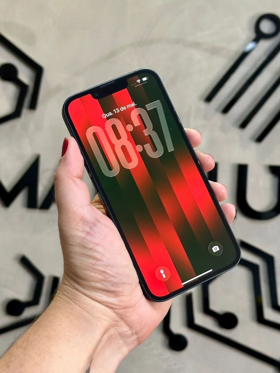 iPhone 13 Midnight 256GB (Com caixa + Nota e 3 meses de garantia