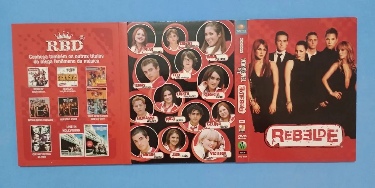 Caixa DVDs Rebelde - apenas a caixa  - Foto 3