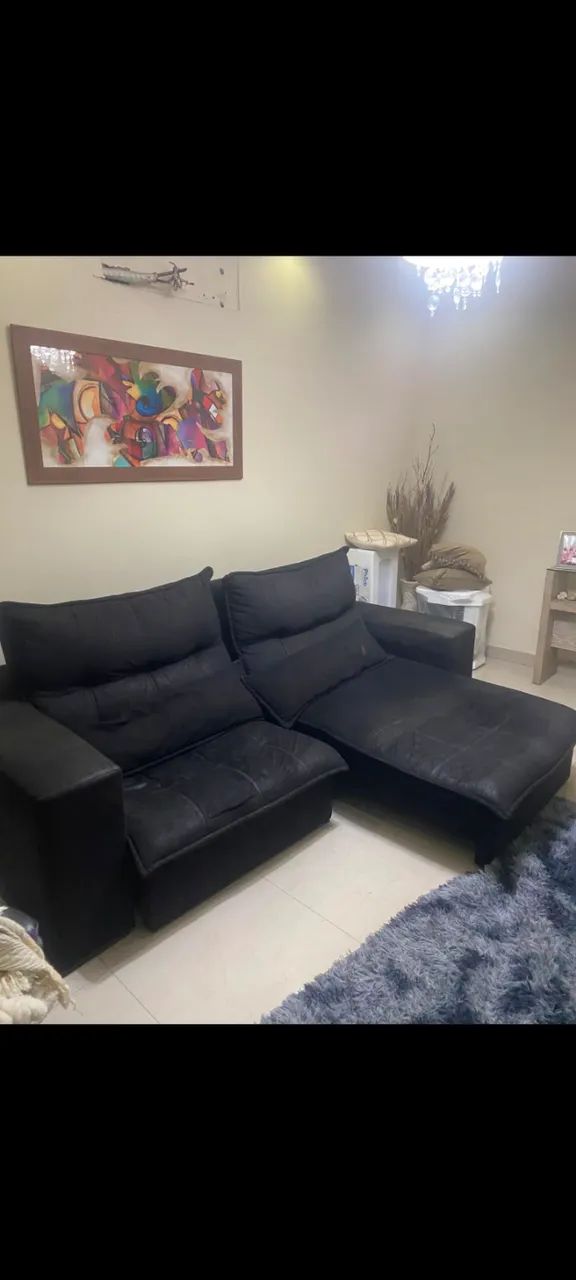 Vendo sofá retrátil $450 reais   - Foto 2