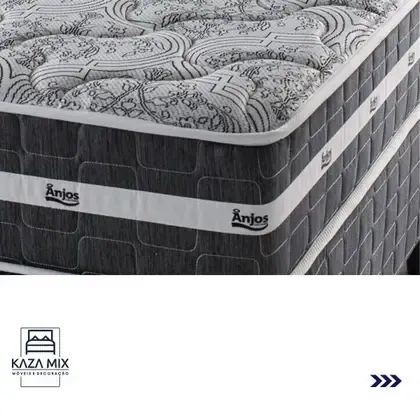 Cama Box Casal Espuma D33 Premium - Foto 2