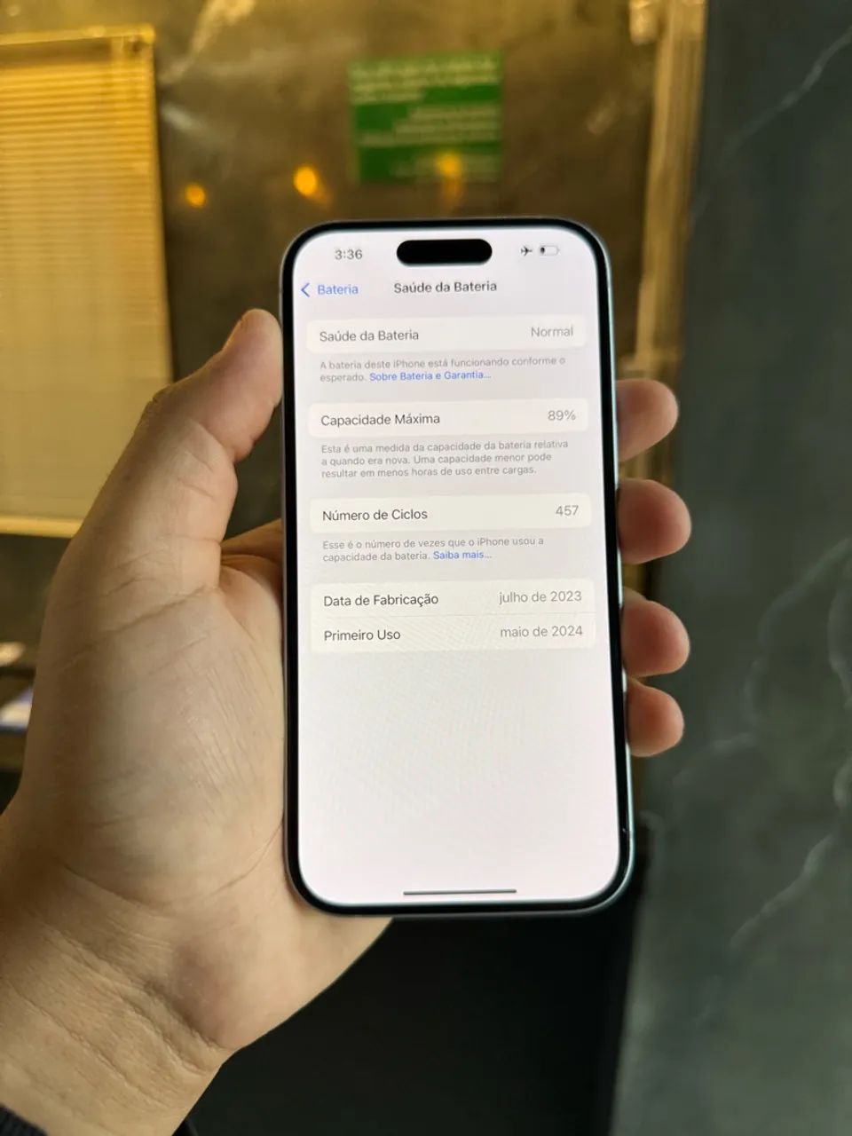 Iphone 15 128GB Azul - Foto 2