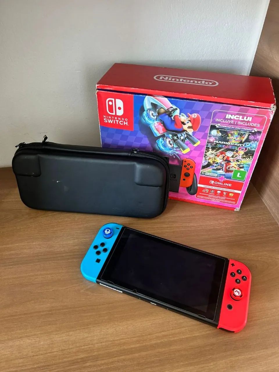 Nintendo Switch V2 Completo!! (Aceito Cartão)