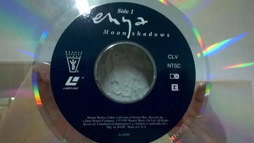 Laser Disc Enya Moon Shadows Importado Americano item de colecionador    - Foto 3