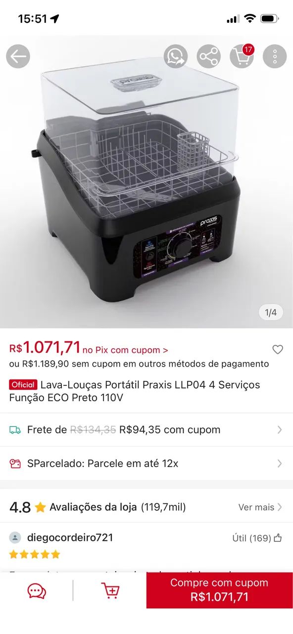 Lava louça automática  - Foto 2