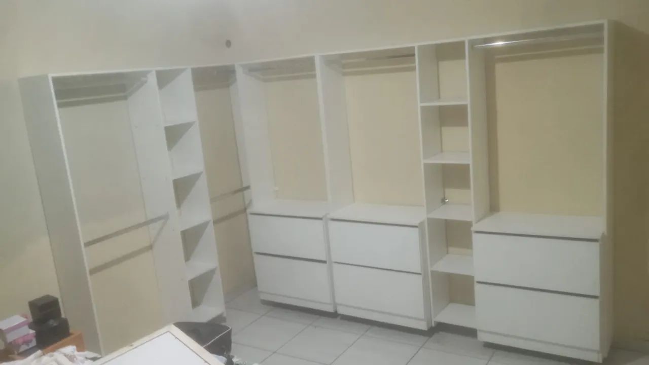 CLOSET COMPLETO MDF NOVO  - Foto 3
