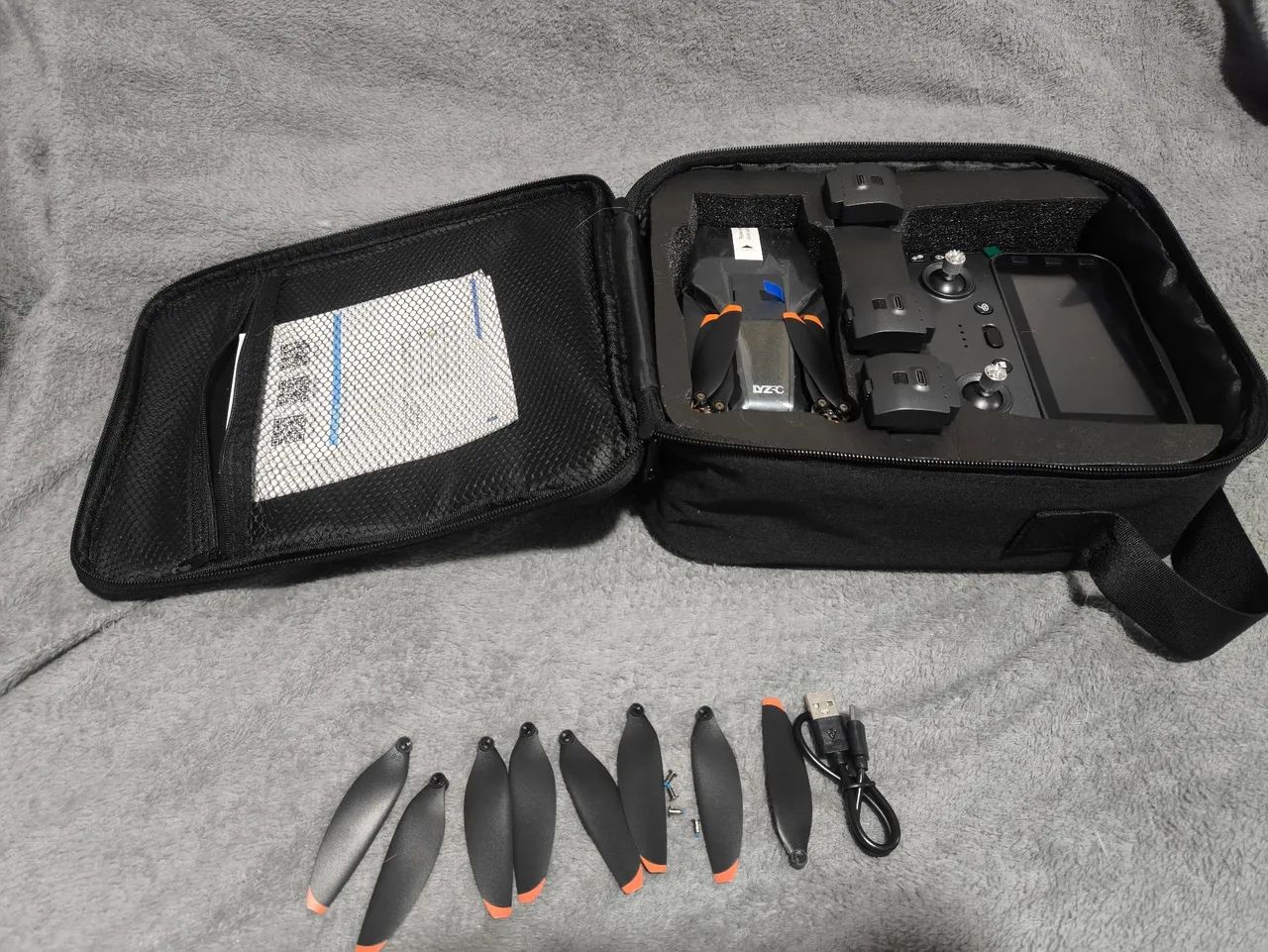 Drone L600 pro Max com 3 baterias originais, Drone Novo. - Foto 4