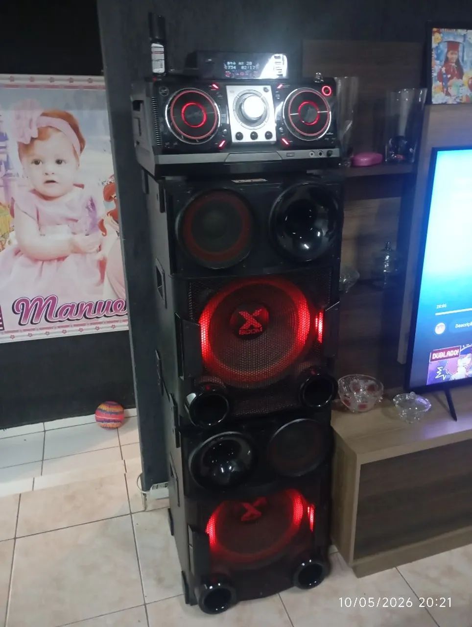 Som lg muito novo e potente ZAP * - Aparelhos de Som - Ceilândia