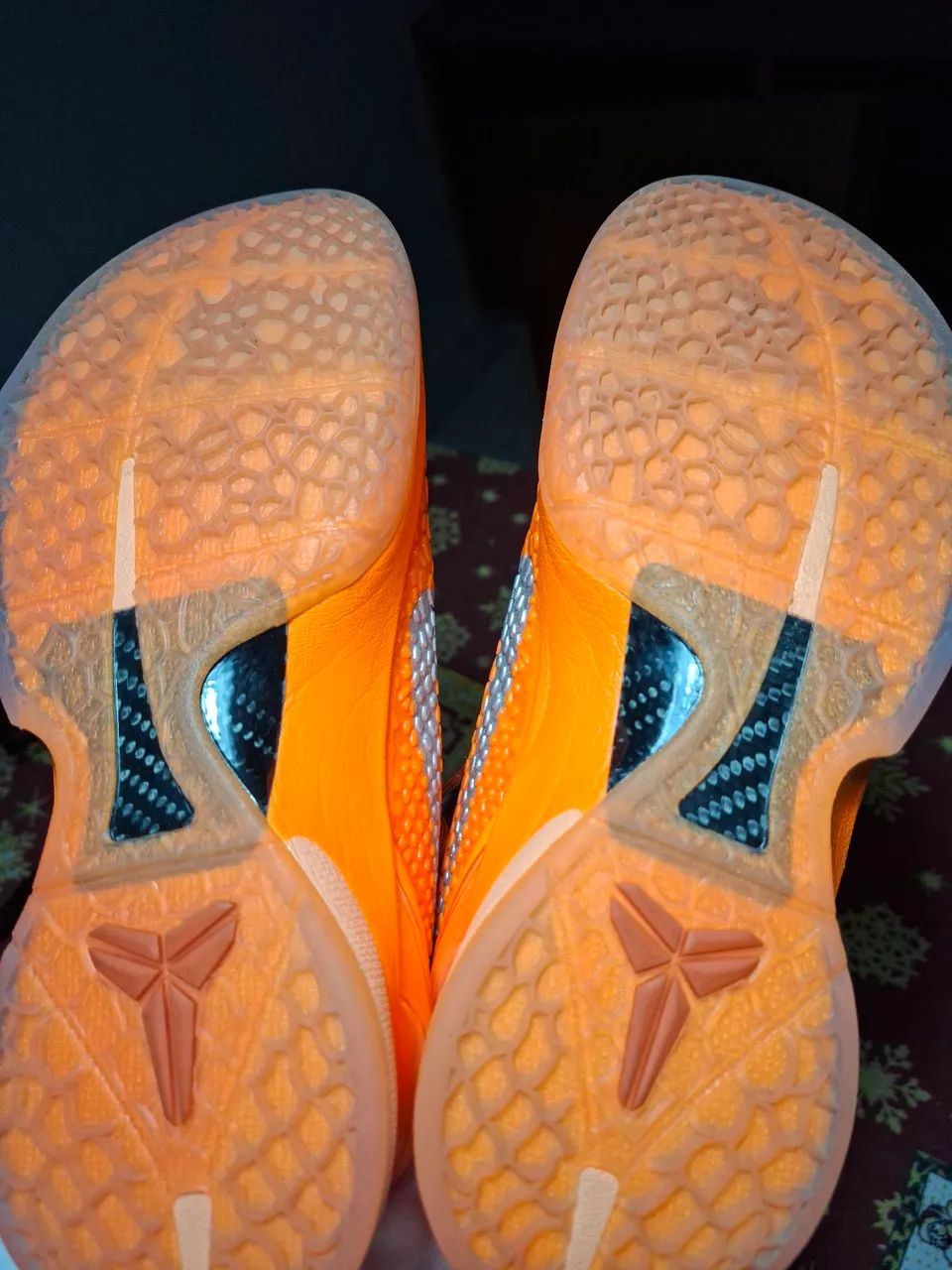 Tênis Nike Kobe 6 orange - Foto 5