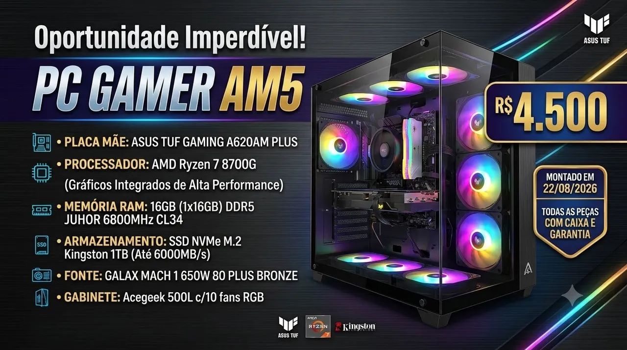 PC GAMER DDR5  - Foto 2