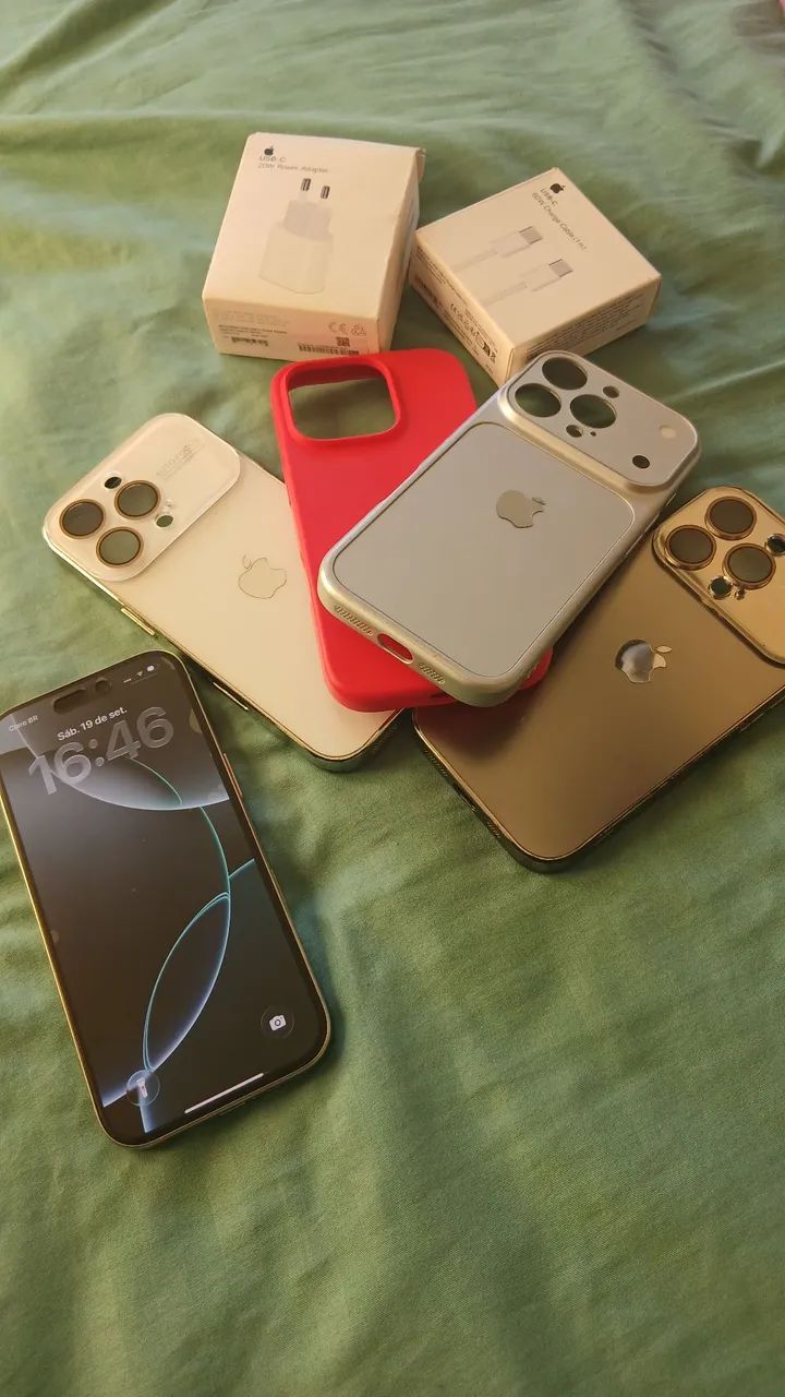 Vendo ou troco iphone 16 pro 256GB novíssimo! 100% de Bateria único Dono nunca mexido.  - Foto 2