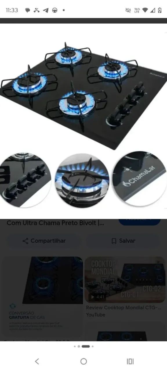 Conversão e instalação de fogão e cooktop - Foto 4