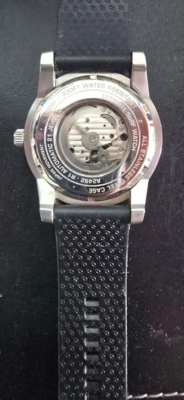 Relógio Rip Curl R1 Silicone Automatic Laranja - Foto 2