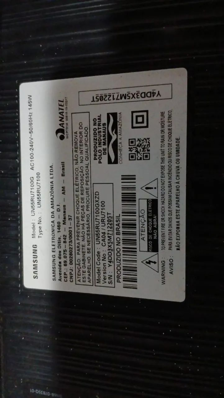 Tv Samsung 55 Smart - Leia o anúncio 