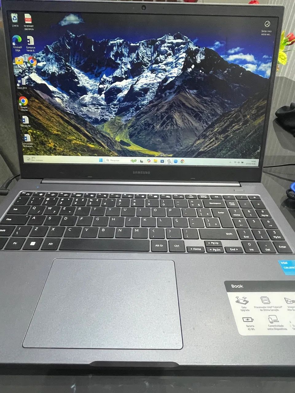 Notebook celeron Samsung 