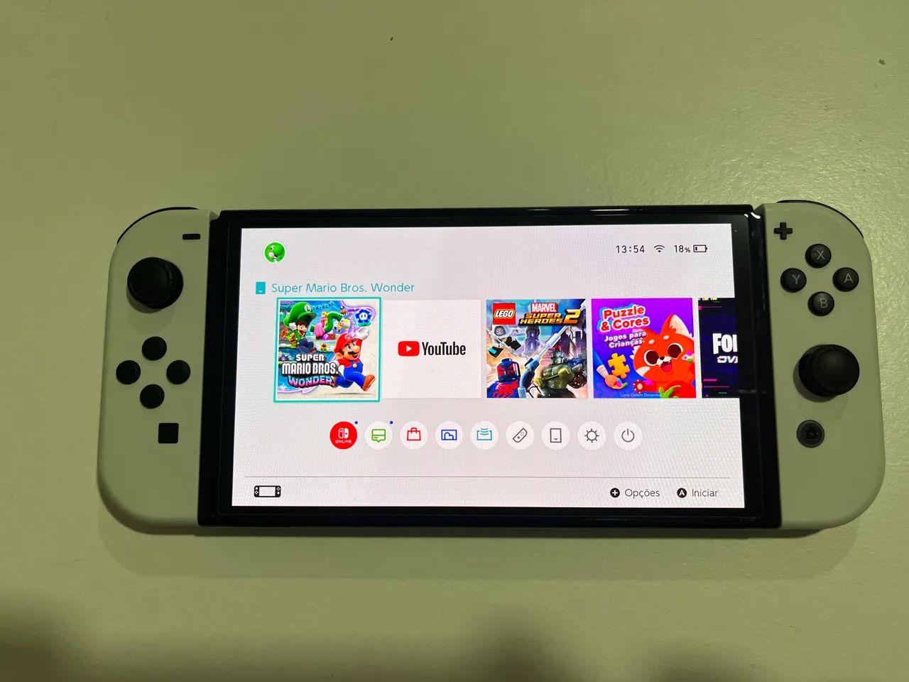 Nintendo Switch Oled Novo 