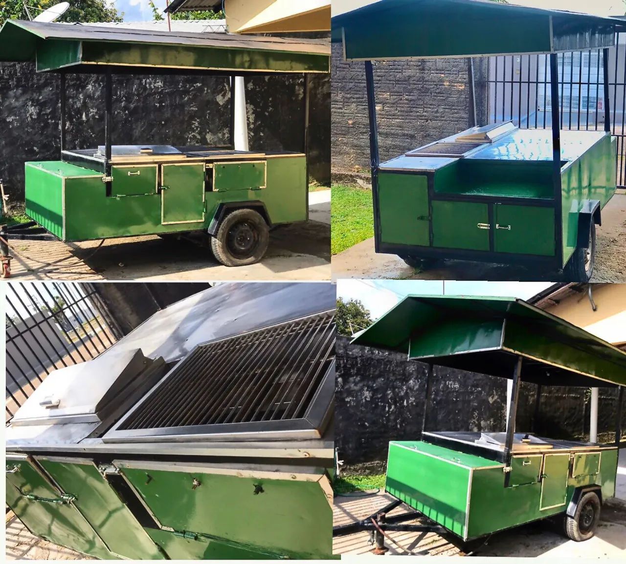 Tráile Lanche comida rápida 