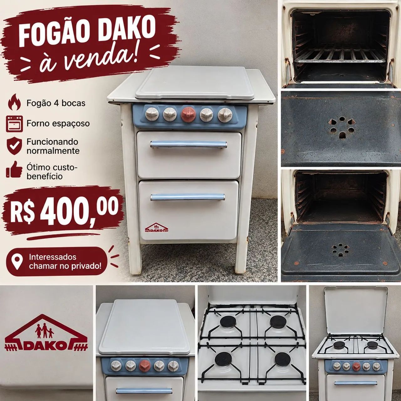 Fogão Antigo