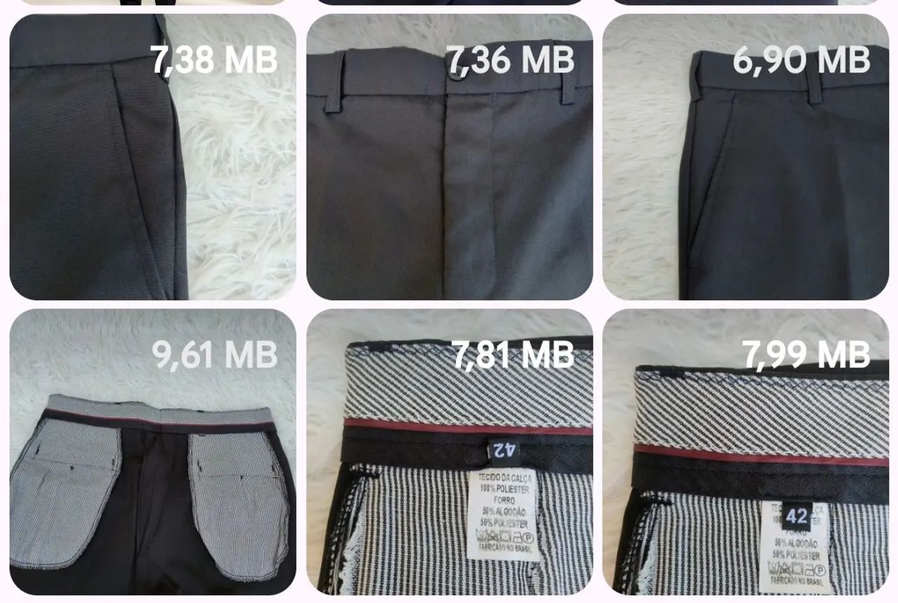 Calça Social Masculina 42 - Foto 5
