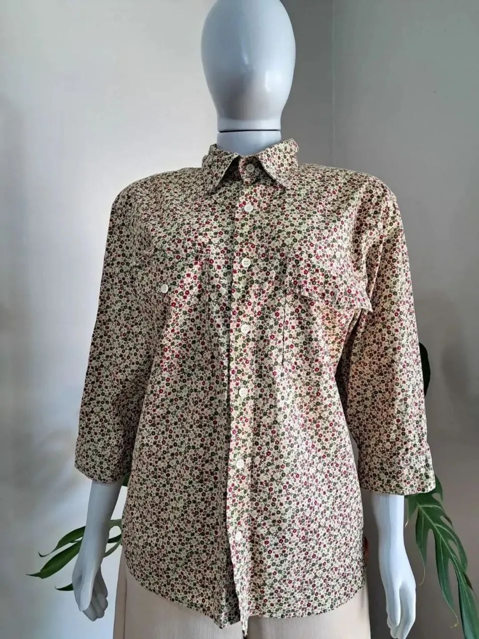 Camisa com estampa floral  - Foto 3