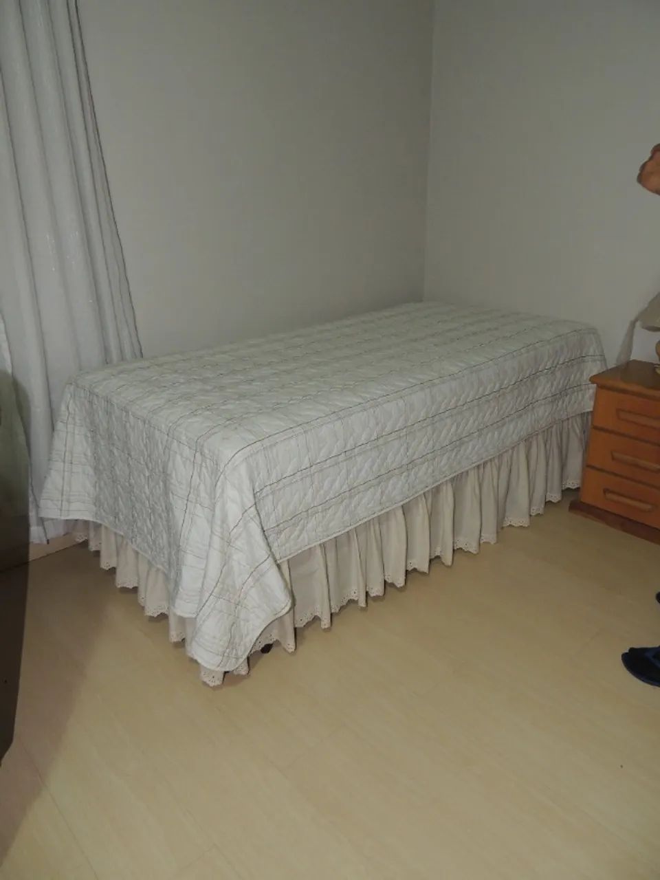 Cama Solteiro BOX BAÚ + COLCHÃO - Foto 5