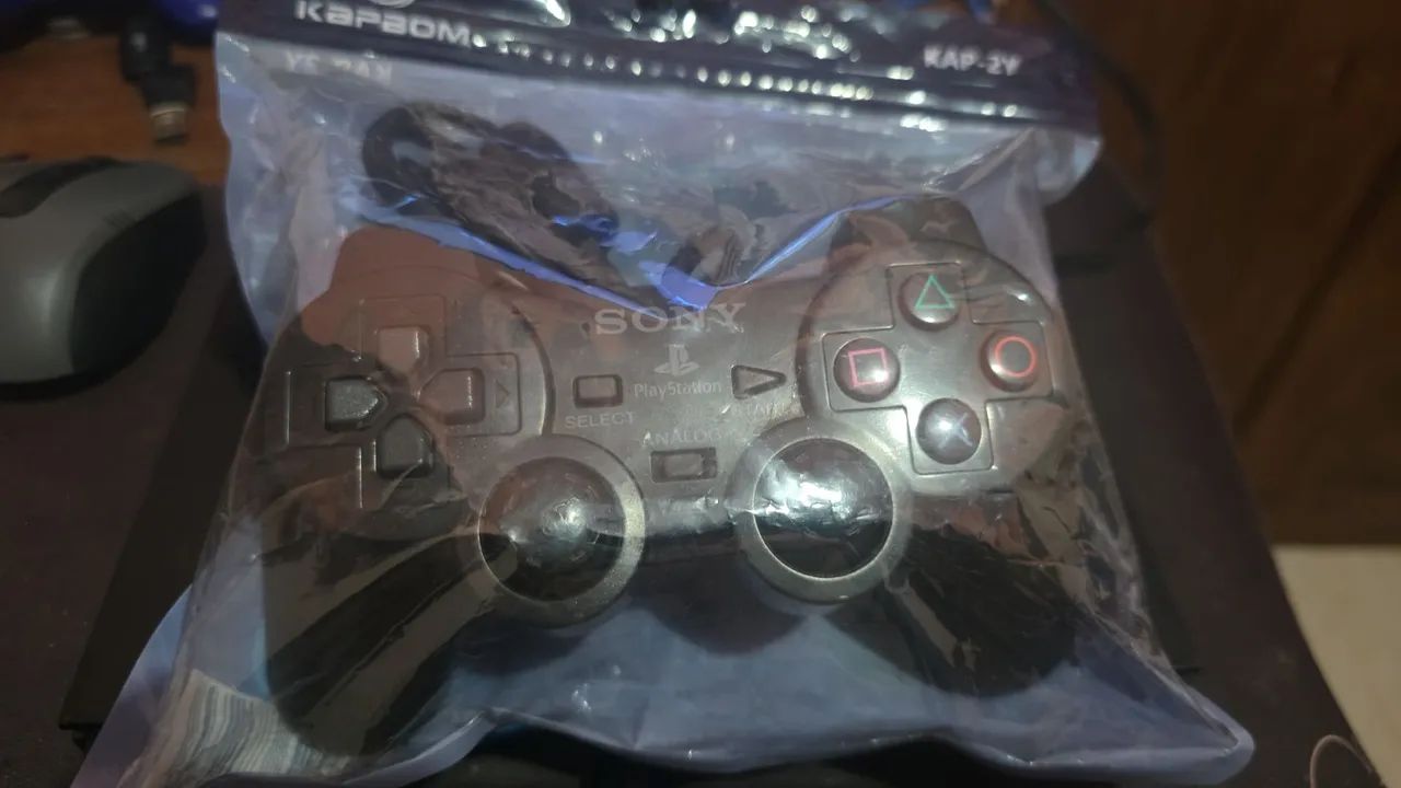 Controle playstation 2 sony - Foto 2