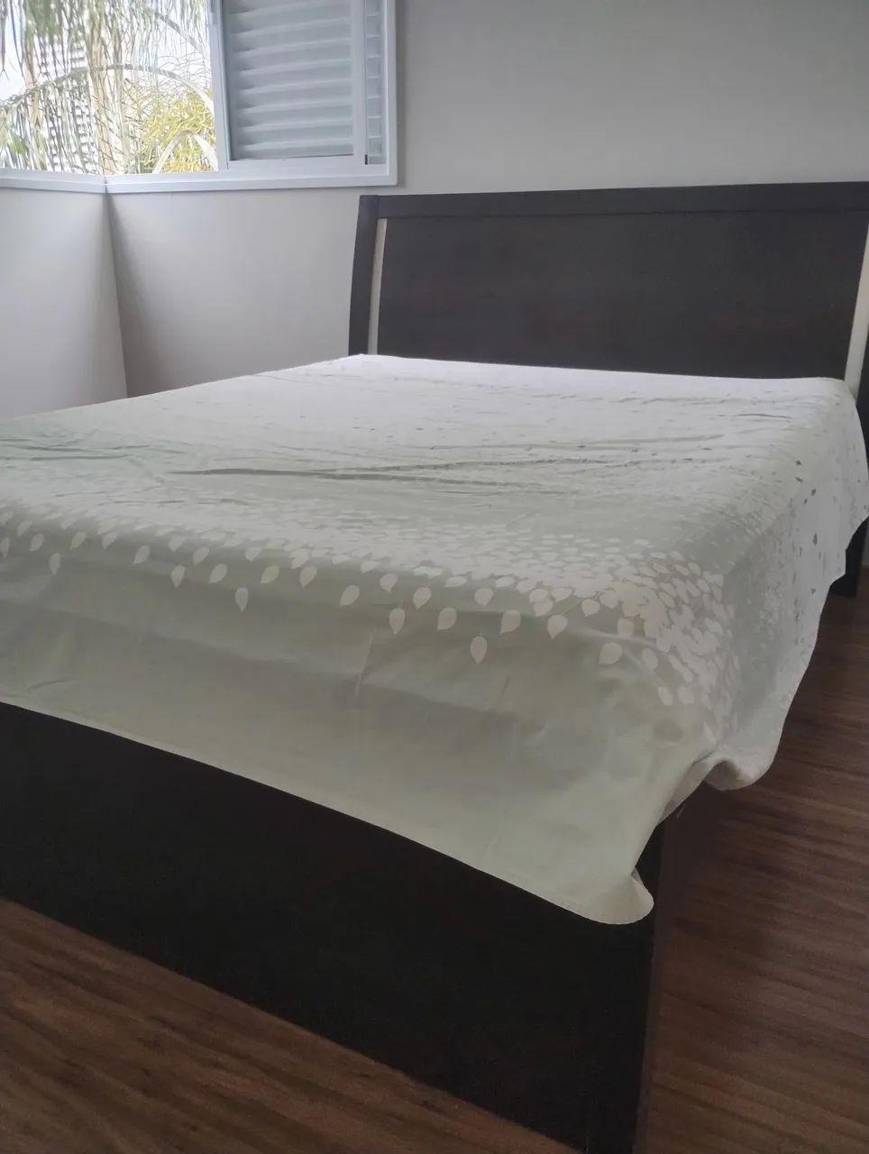 Cama de casal madeira imbuia. - Foto 3
