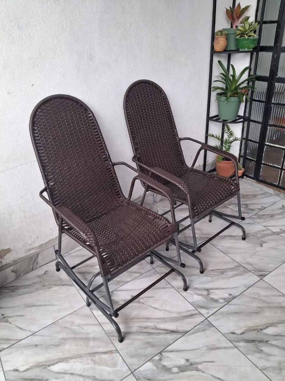 Cadeira de balanço com molas  - Foto 3