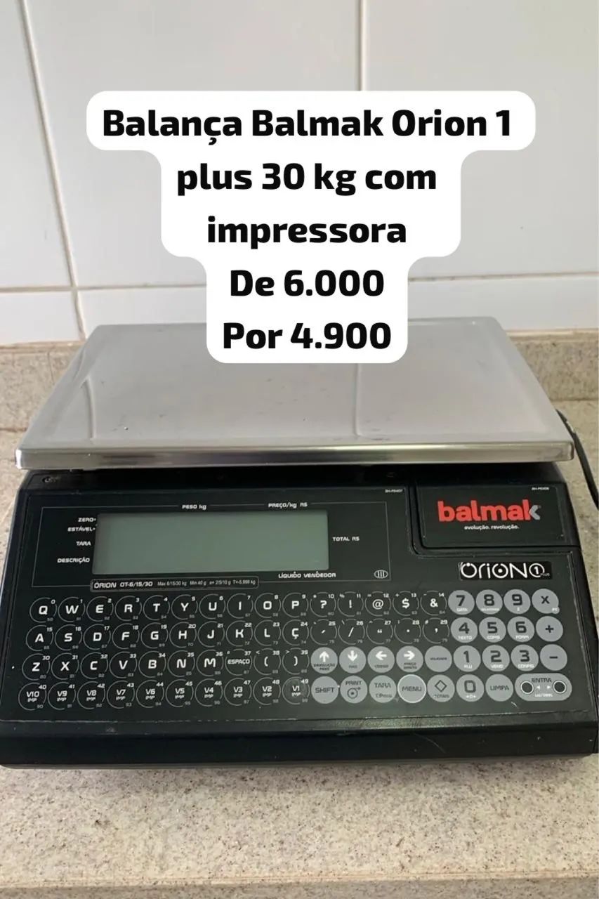 Balança Prix Orion C/Impressora  - Foto 4