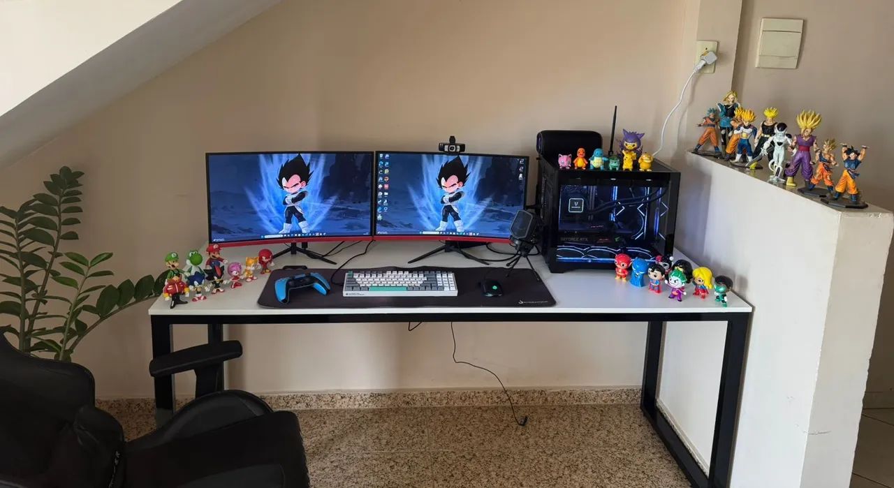 Mesa de Escritório Nova - Fabricação própria  - Foto 4