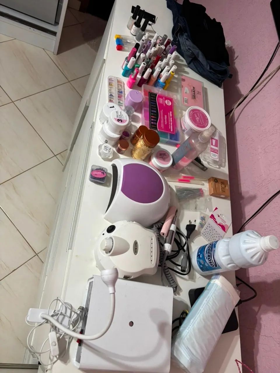 Kit completo nail desing