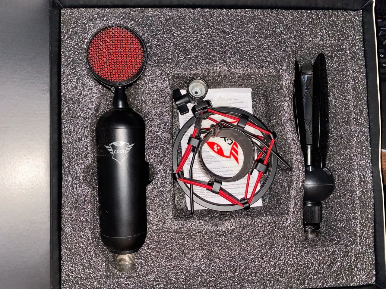 Microfone gamer USB profissional 