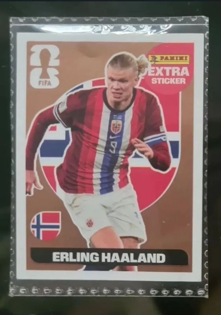Figurinha legend bronze haaland