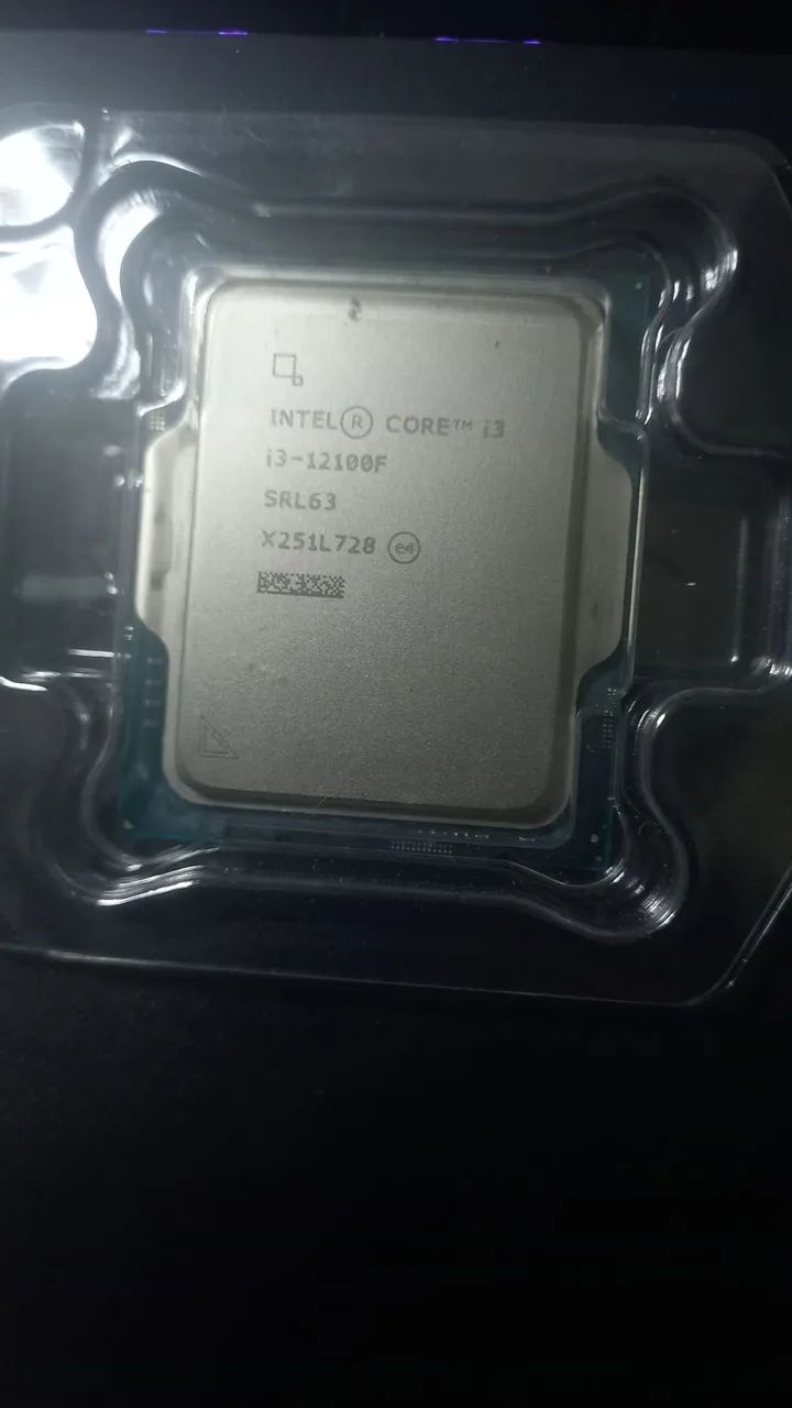 Intel Core i3 12100f (LGA 1700) perfeito estado - Foto 2