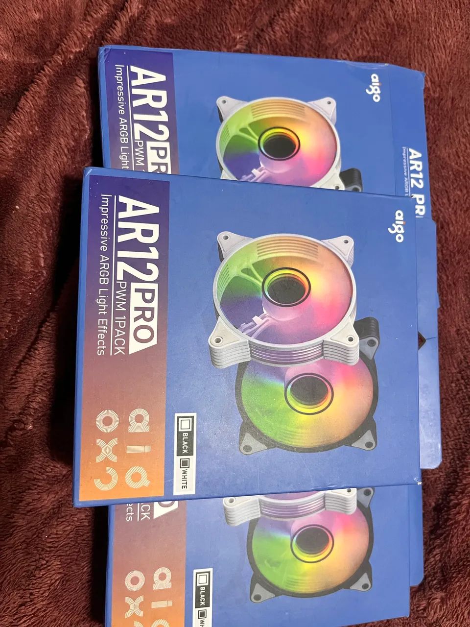 Fans  AR12Pro RGB (branca ) - Foto 2