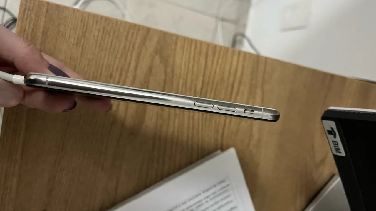Iphone X Branco 256G - Foto 5