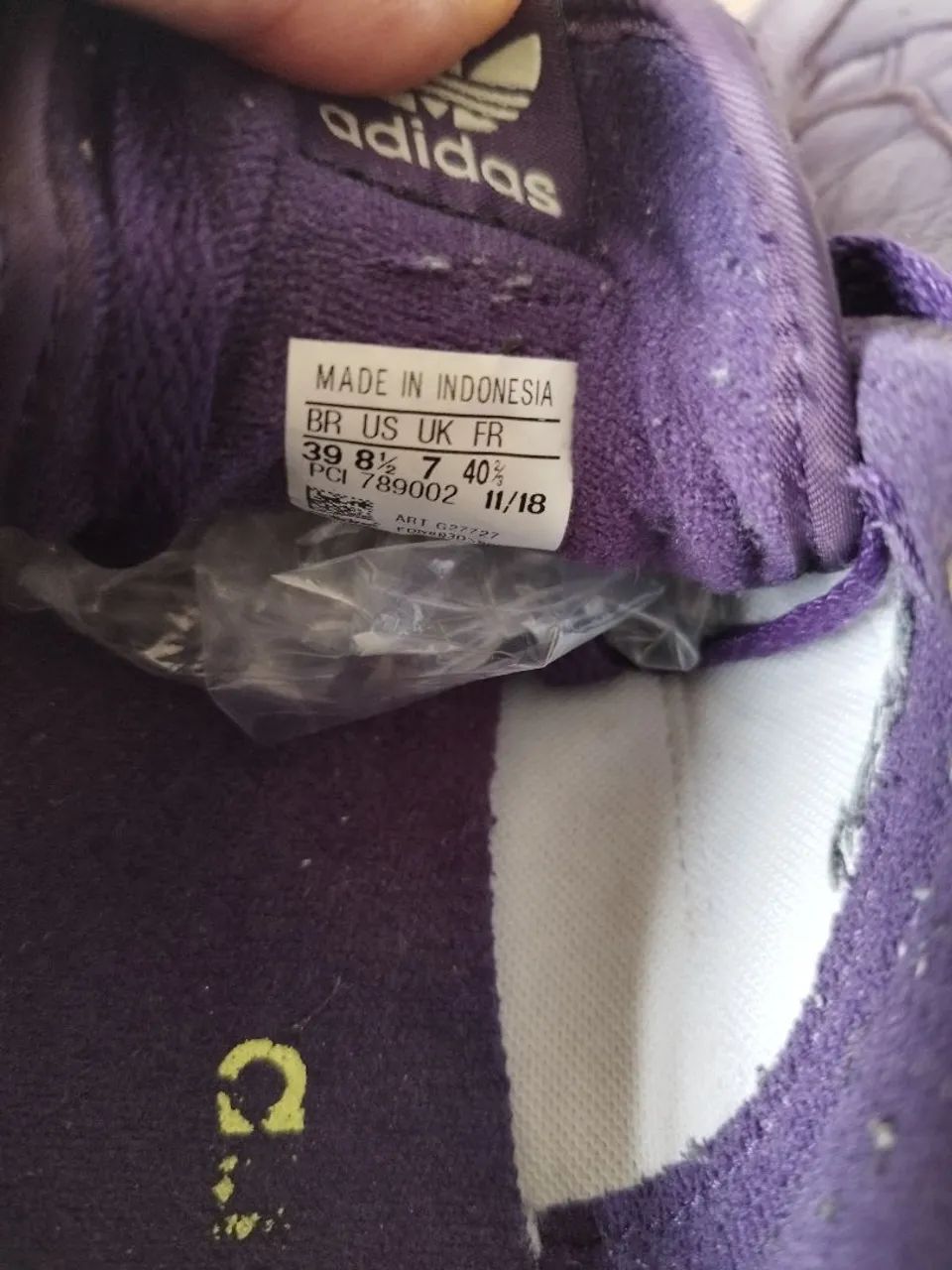 Tênis Adidas Original em Couro - NR 39  - Foto 4